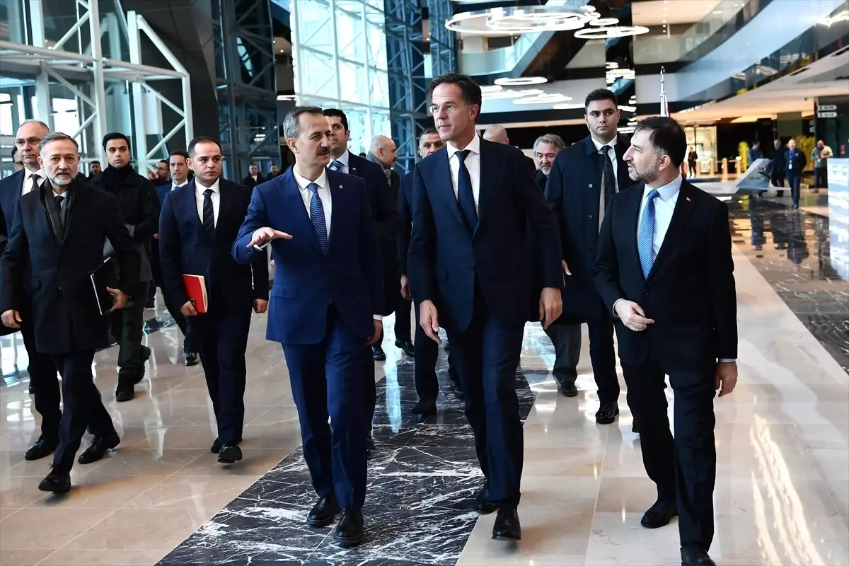 NATO Genel Sekreteri Rutte’den TUSAŞ’a ziyaret