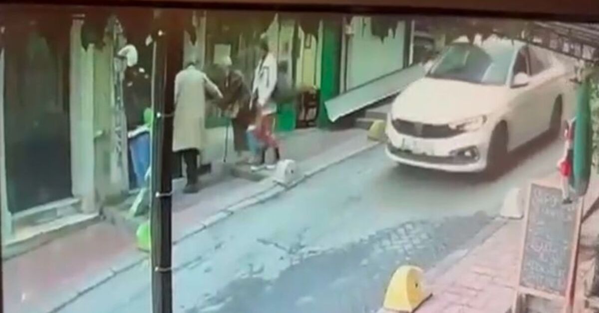 Beyoğlu’nda oğlu tarafından öldürülen kadının son görüntüleri ortaya çıktı