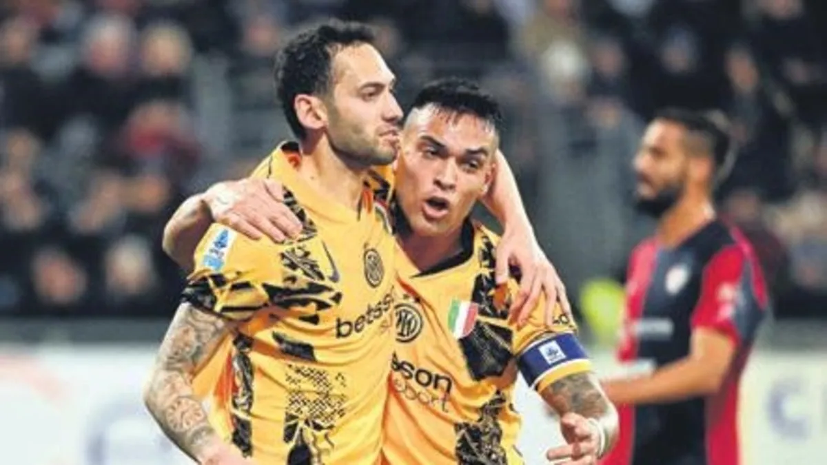 Hakan sahne aldıHakan aldı Inter farklı kazandıInter