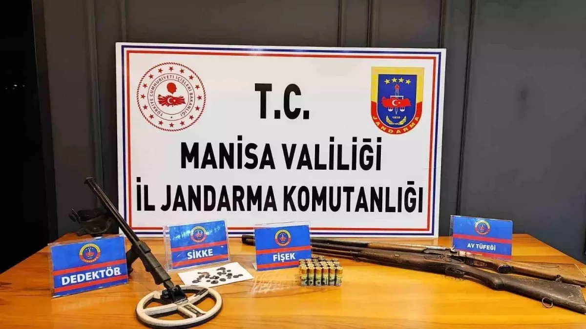 Salihli’de Tarihi Sikke Operasyonu