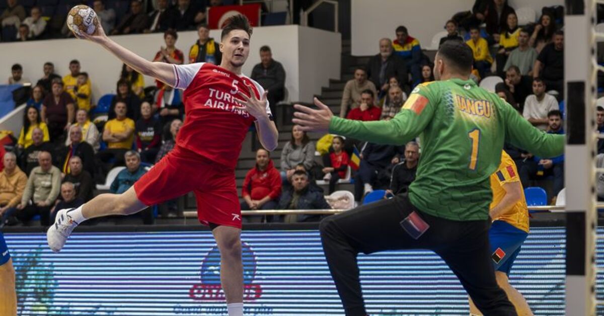 A Milli Erkek Hentbol Takımı, Romanya’ya mağlup!