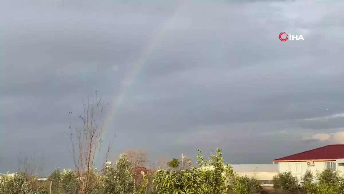 Antalya’da Çifte Gökkuşağı Keyfi