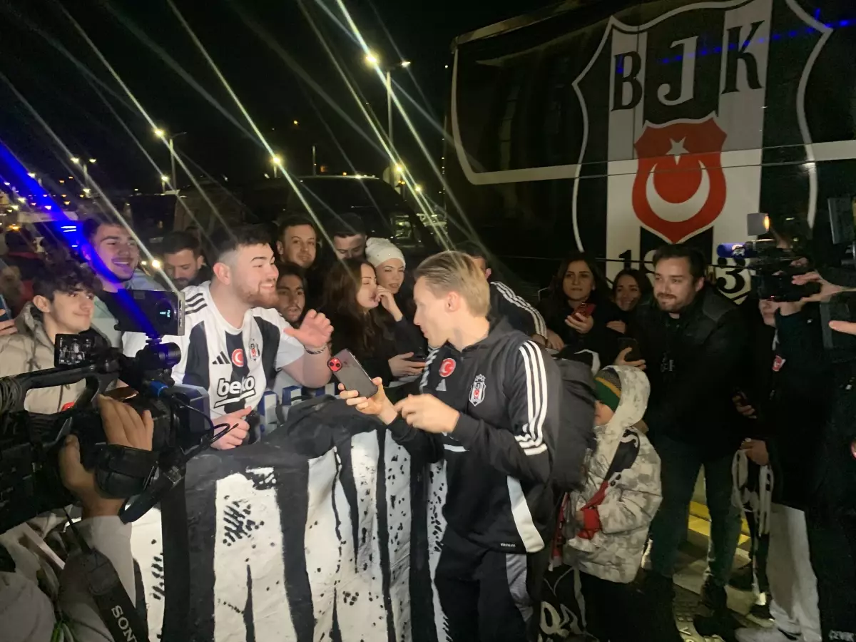 Beşiktaş Rizespor Maçı İçin Rize’ye Geldi