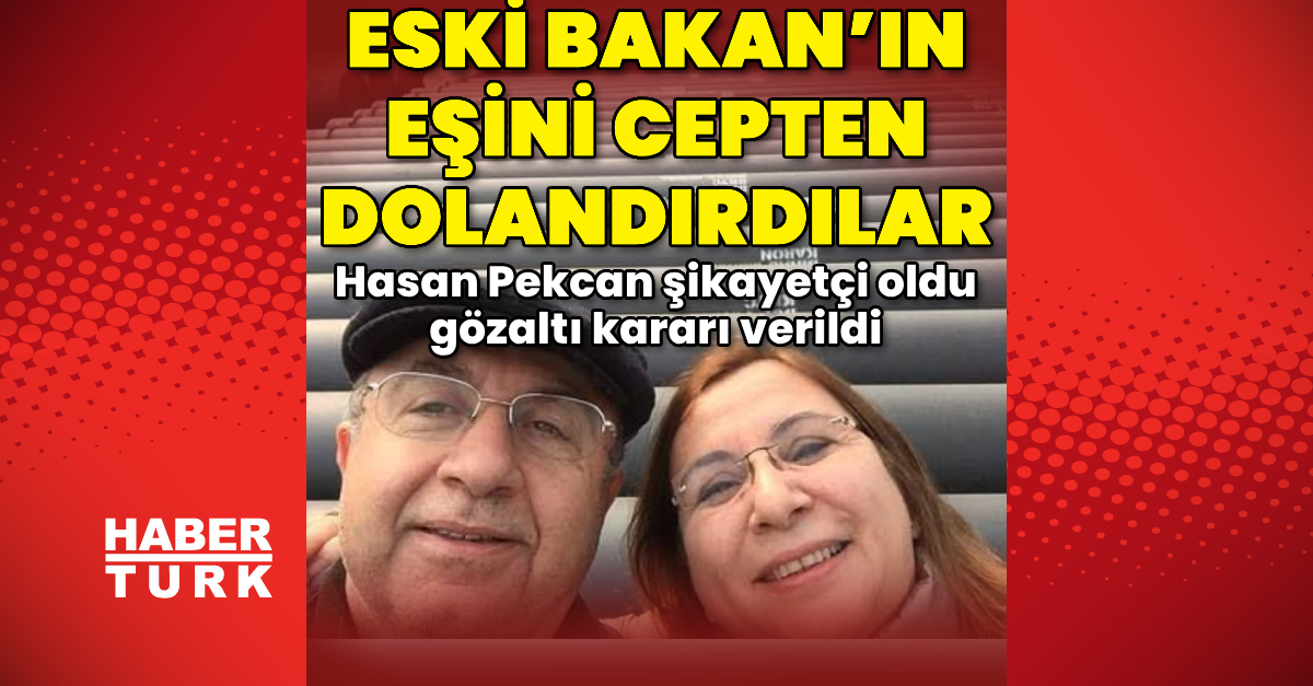 Eski Bakan Ruhsar Pekcan’ın iş insanı eşi Hasan Pekcan telefonla dolandırıldı