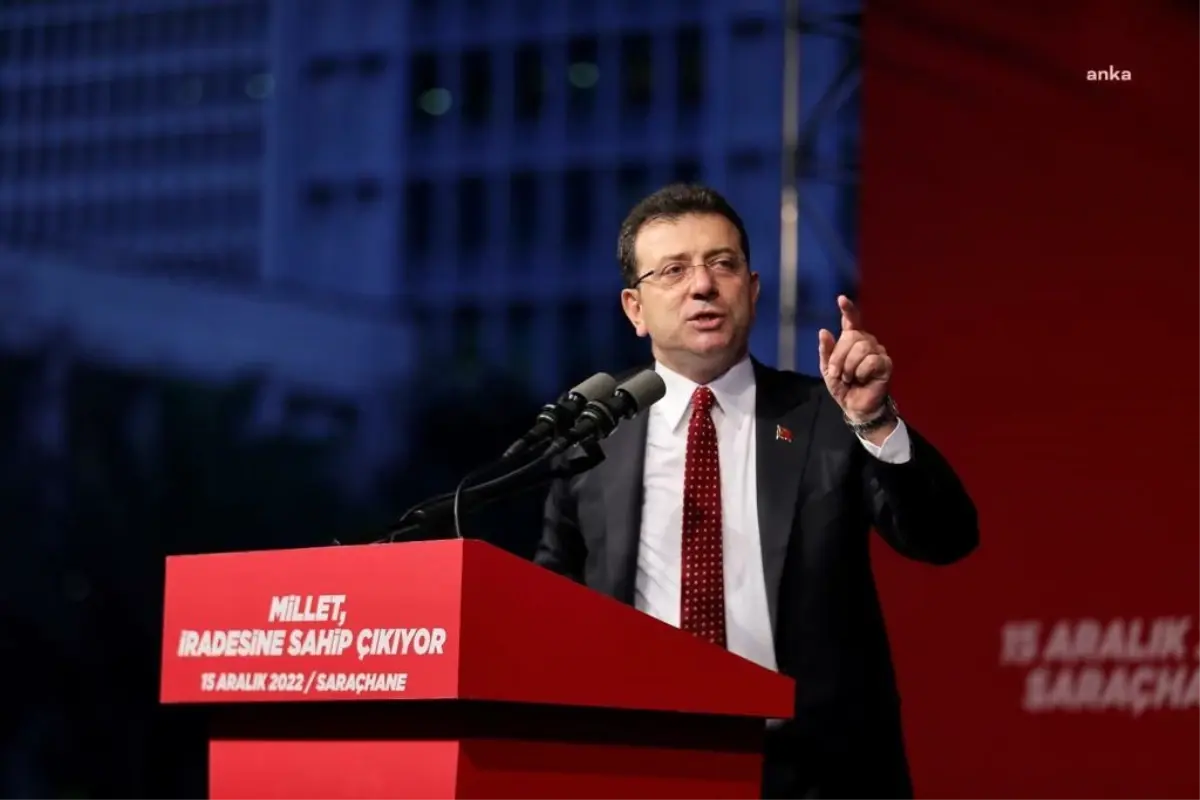 İmamoğlu’ndan Ümit Özdağ’a Destek: Gözaltı Kabul Edilemez