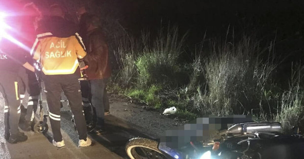 Motosiklet kazası kardeşleri ayırdı: 1 ölü, 1 yaralı