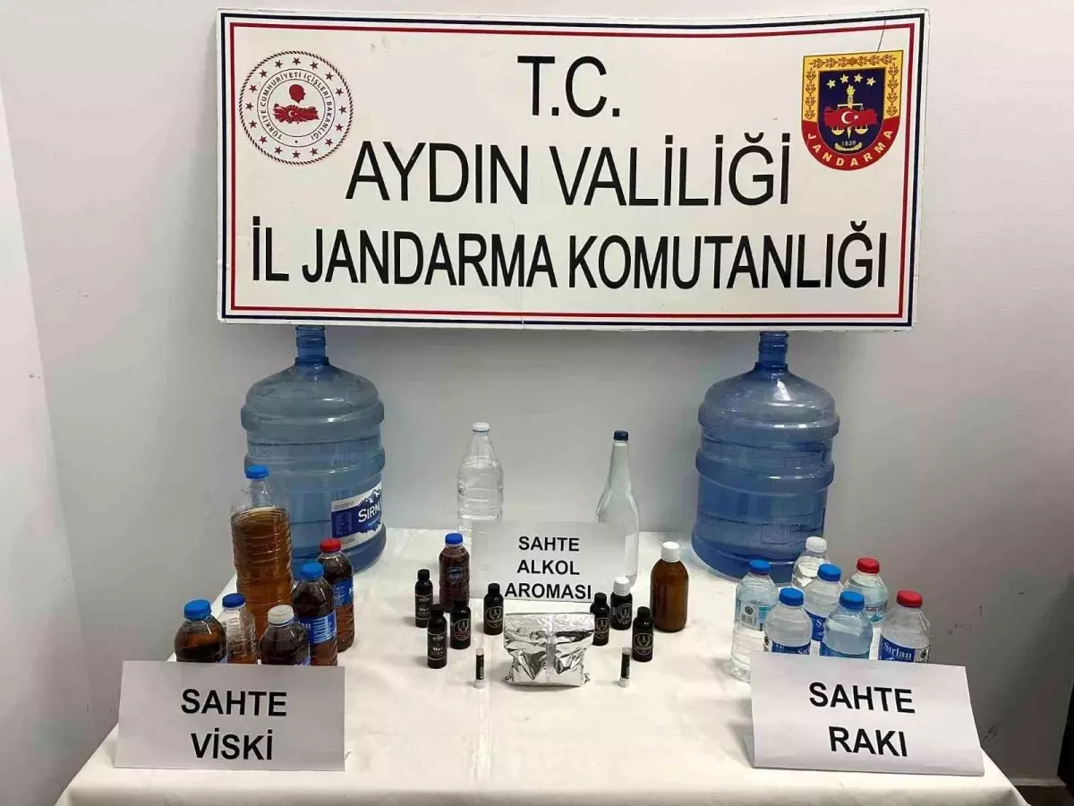 Sahte Alkol Üreticisi Yakalandı