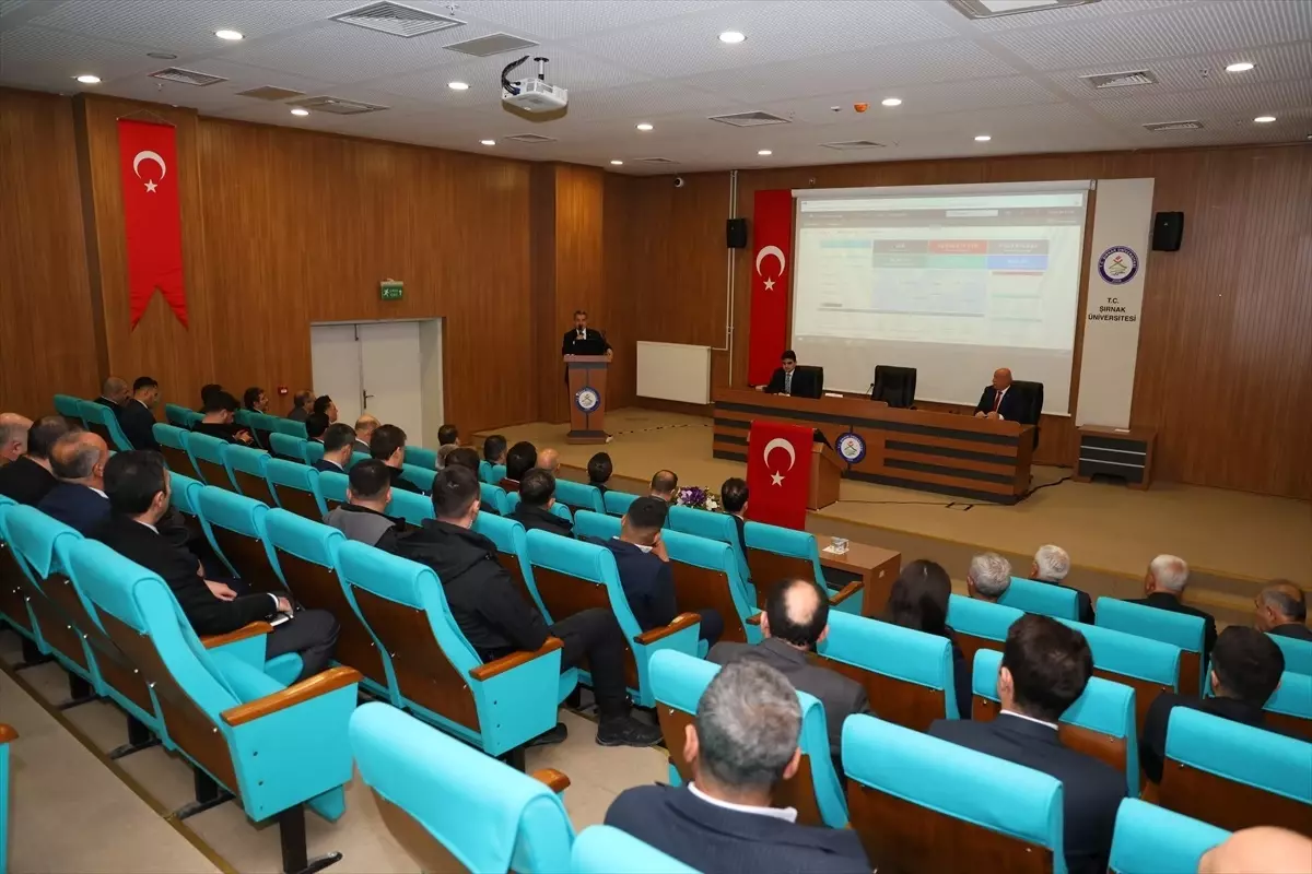 Şırnak’ta İl Koordinasyon Kurulu Toplantısı
