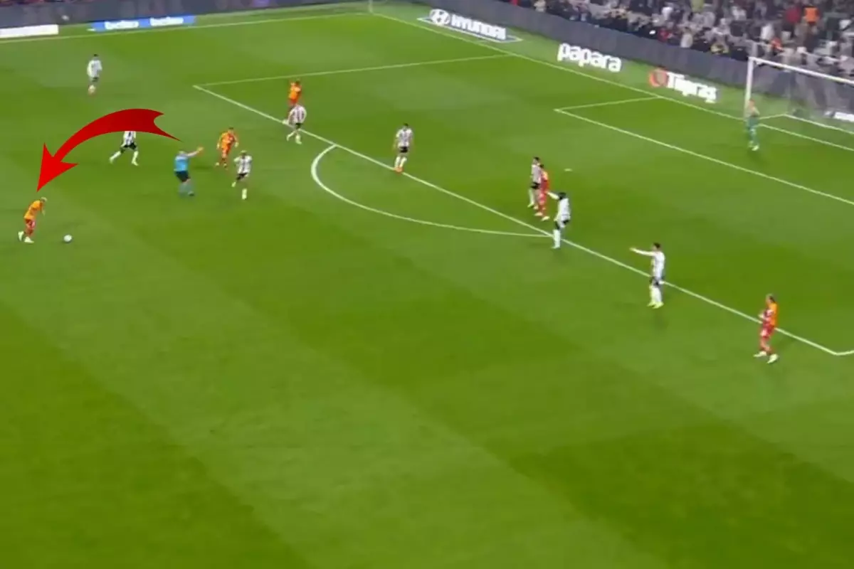 Neredeyse orta sahadan attı! Torreira’dan Beşiktaş kalesine füze