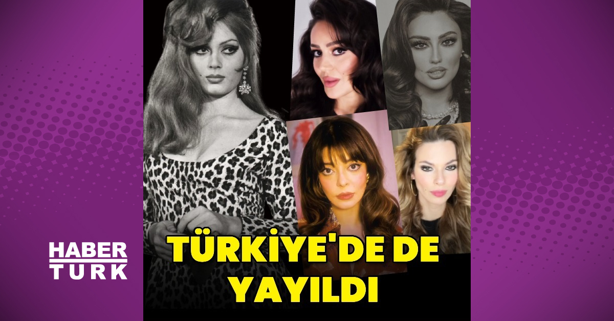 Türkan Şoray makyajı, Türkiye’de de yayıldı