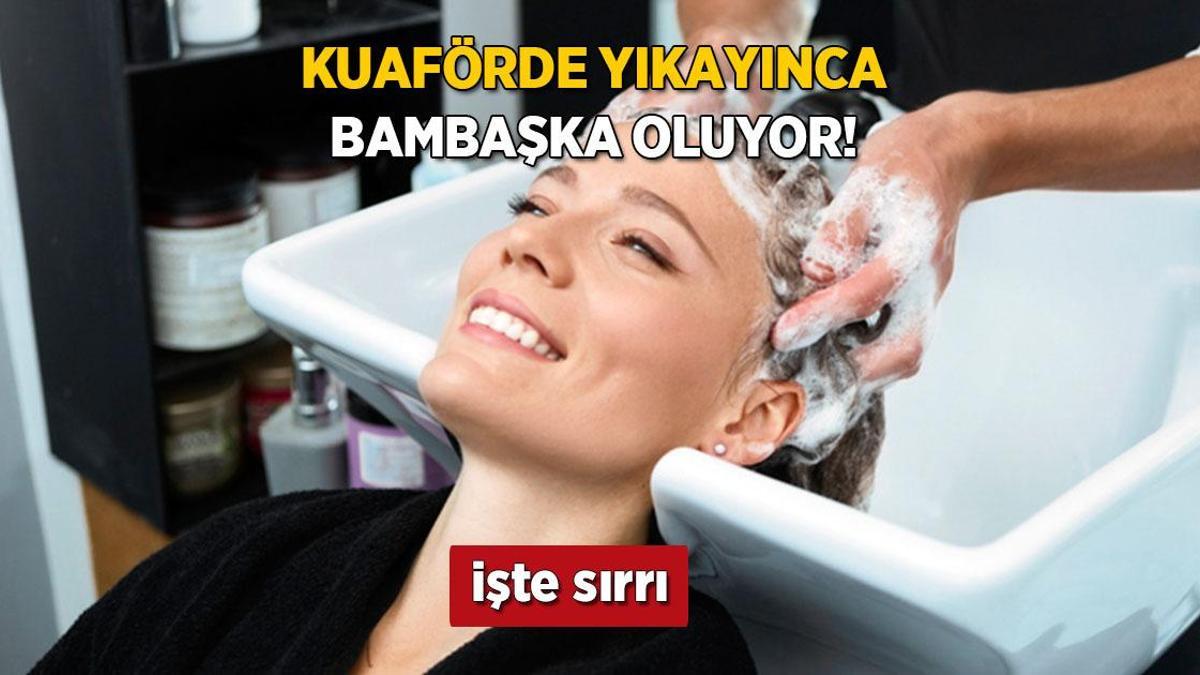1 günde yağlanan saça elveda! Kuaförlerin sakladığı sır, ele alıp köpürtün