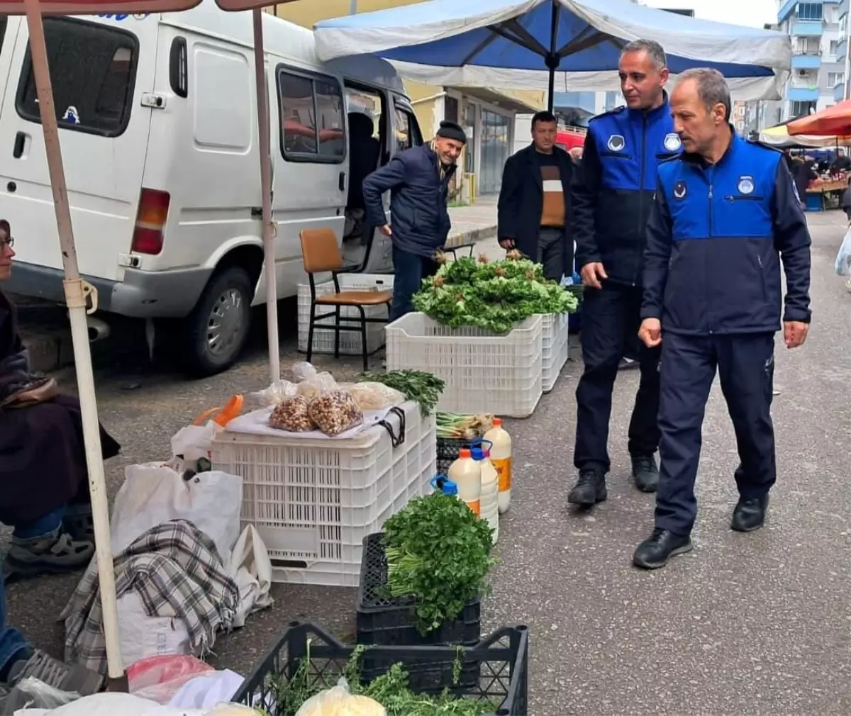 Canik Belediyesi Semt Pazarlarında Denetimlerini Sürdürüyor