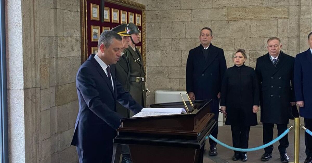 CHP’den Anıtkabir’e ziyaret