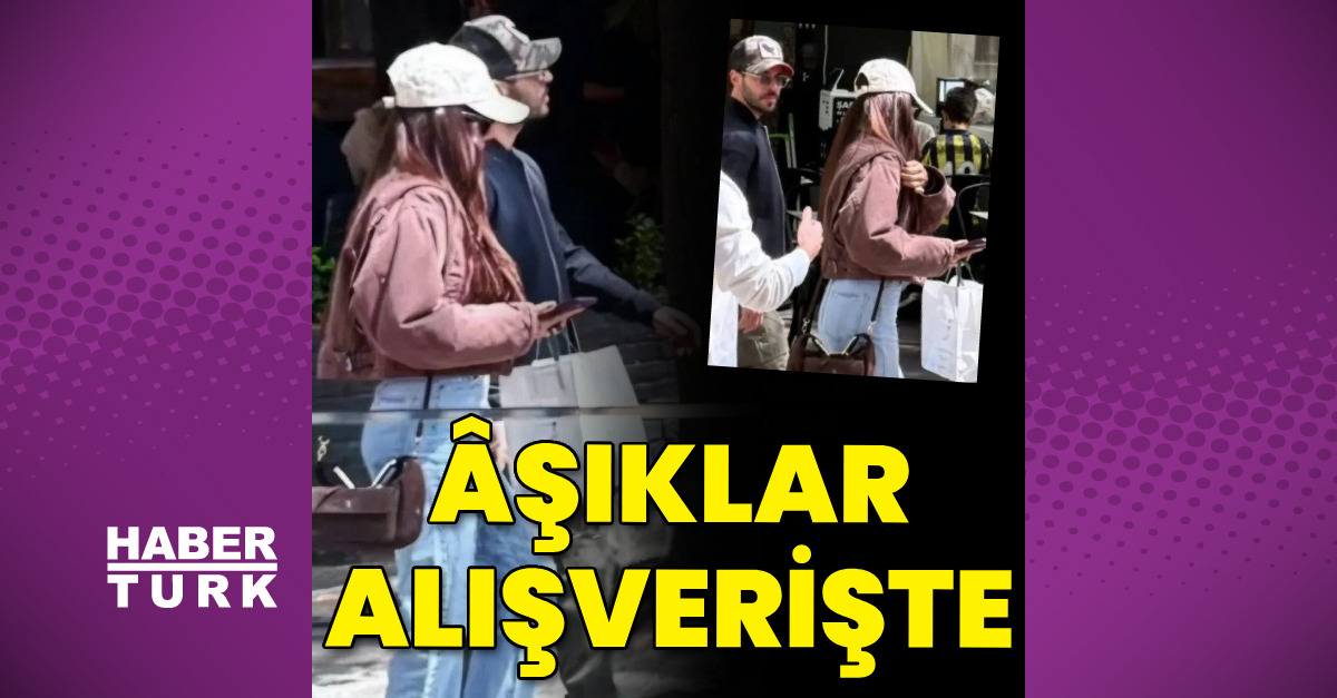 Hande Erçel ile Hakan Sabancı’nın alışveriş günü