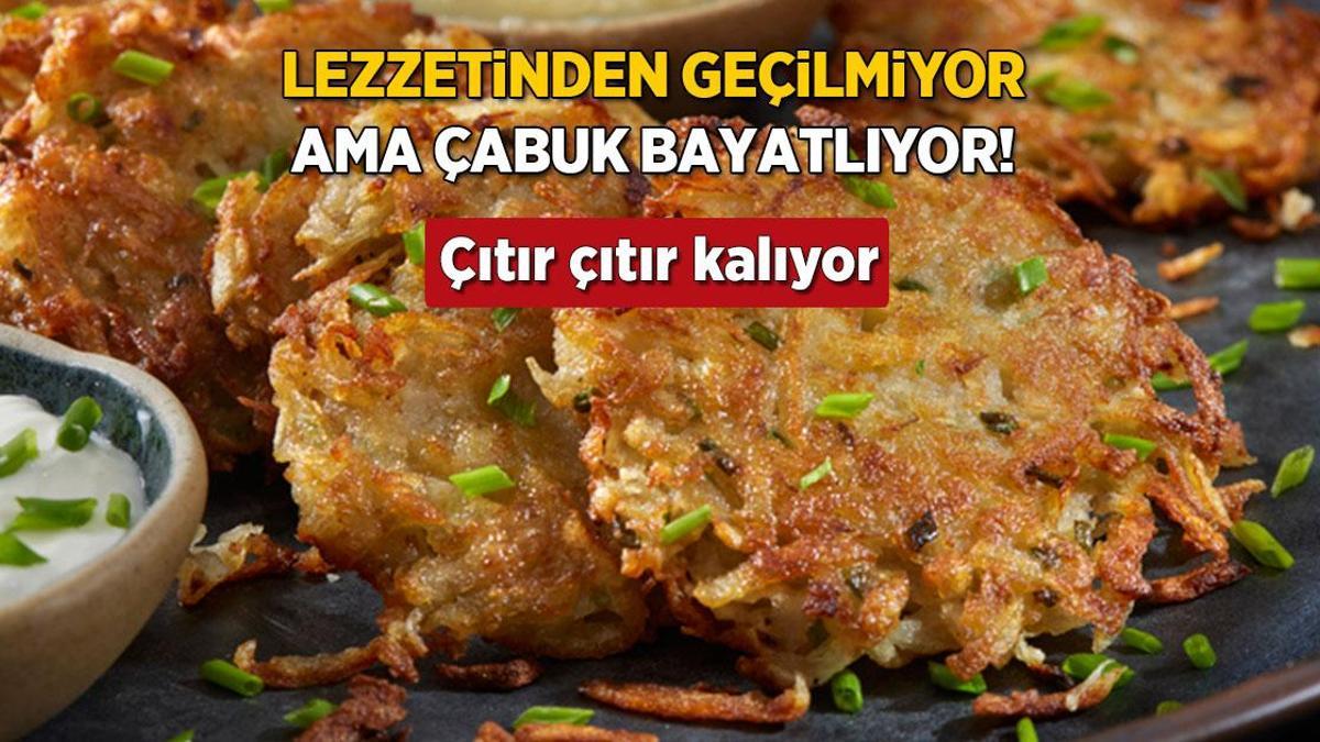Mücver ertesi gün de taptaze kalsın! Lastik gibiyse çare: Kızart-sar-dondur