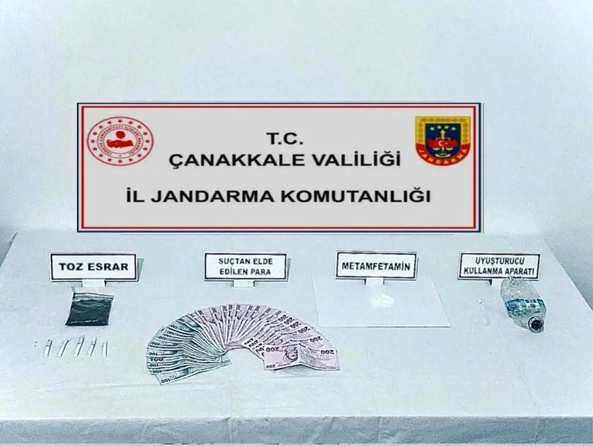 Çanakkale’de Uyuşturucu Operasyonu: 2 Tutuklama